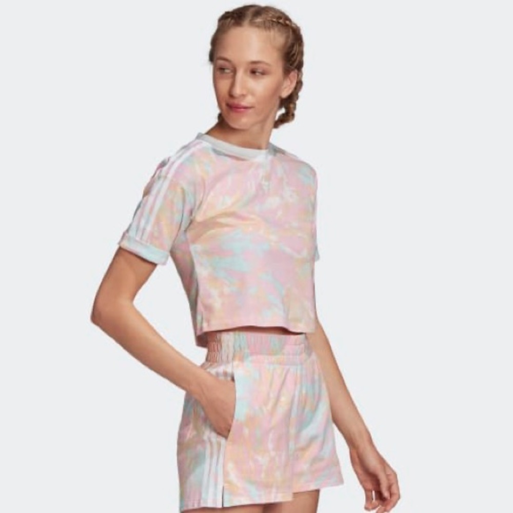 ADIDAS | Adi Tie Dye Crop Tee